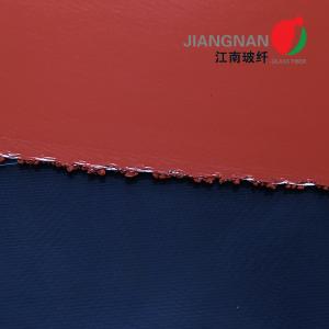 China 1000mm Width Coated Silicone Fiberglass Fabric For Insulation Needs supplier