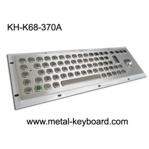 China Clavier industriel robuste avec la boule de commande, clavier d'acier inoxydable de solides solubles wholesale