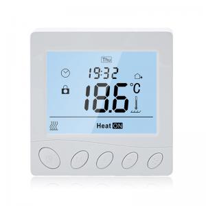 Glomarket LCD Thermostat Large Screen Tuya Digital Smart Room Programmable Air Thermostat High Quality Anti-Flammable