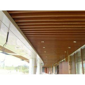 China Moth-proof Artistic Wood Plastic Composite Ceiling For Indoor Decoration supplier