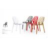 plastic outdoor forest tree chair/transparent tree chair/LeisureMod Modern Flora