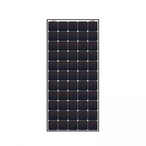 Sunpower Back Contact Cell Solar Panel 200w Solar PV Panel For Rv Camping