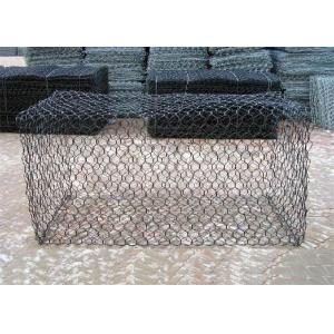 China Double Twisted Hexagonal Woven Galvanized Gabion Wire Baskets supplier