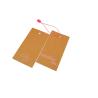 China Silk Screen Kraft Paper Printed Swing Tags With String Safety Pin wholesale