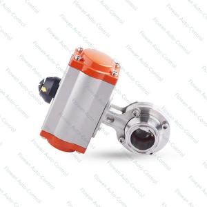 China High Cycle Double Acting Pneumatic Valve Actuator Aluminum Body wholesale