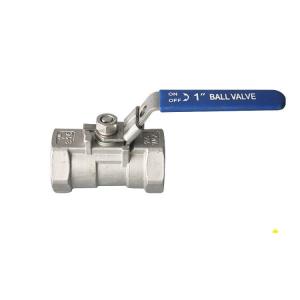 Structure Floating Ball Valve Model NO. Q11F-16P with Locking 1PC Stainless Steel