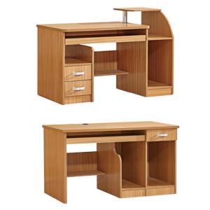 Contemporary Office Furniture 3 Drawers Storage Writing Table for Modern Workstations