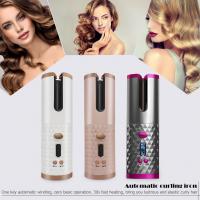 China 34W Rechargeable Travel Cordless Magic Hair Curler on sale