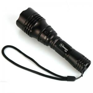 China C66 High bright rechargeable Q5 LED diving flashlight supplier