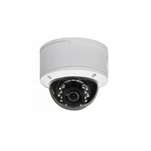 Waterproof 1080P Network IP Camera / White Wide Angle Cctv Dome Camera