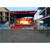 1R1G1B Outdoor SMD LED Display P8 , Stage Background Full Color LED Curtain Wall