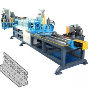 Rotary Punching Slotted Angle Rolling Forming Machine 14 Roller Station