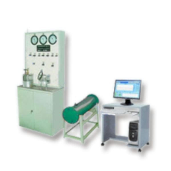 Geotextile Hydraulic Performance Tester with 0 - 2.5MPa Pressure 1100 × 650 × 1820mm Dimensions and IP56 Protection Static Water Pressure Resistance Test Machine