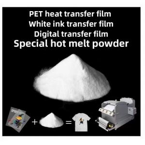 Fabric Dtf Powder Heat Transfer Printing Adhesive Hot Melt White Better Printer
