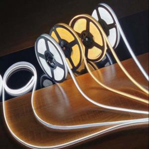 2 Color 2700-6500K Dimmable COB LED Strip 12V 10W High Brightness