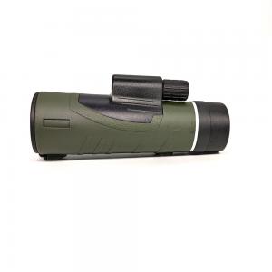 China Roof Prism 10x42 Mobile Phone Telescope Green 12x50 High Definition Monocular supplier