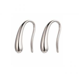 Small Simple Jewelry Design 100% 925 Silver Drop Earring Fashion Lady Silver Jewelry Pin Earrings Studs