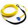 Pre Terminated Single Mode Fiber Cable Assemblies 24 Core LC/UPC SC/UPC With