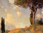 Impressionist(3830) A_Landscape_Study_at_San_Vigilio_Lake_of_Garda