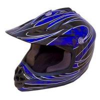 Kids Motocross Helmets DOT ATV Dirt Bike MX Kids Blue G Motorcycle Helmet
