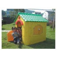 Wood Kids Play Garden Cubby House Yellow Farm Cottage for Boys