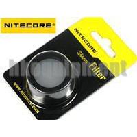 Flashlight NiteCore 34mm Lens Cap Filter for MT25 MT26 EC25 Flashlight NFR34 NFG34 NFB34 NFD34