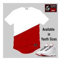 Elongated Essential Youth Tee to match Jordan 13 History of Flight