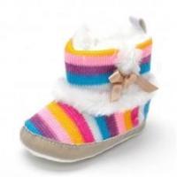 BOOTS Baby Girls Warm Winter Rainbow Snow Boots Soft Crib Toddler Shoes