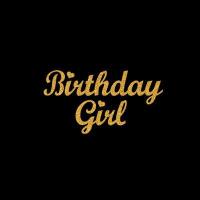 Bulk price Wholesale customized Glitter Birthday Girl Rhinestone Motif Patternn for appare