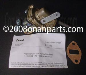 Onan 149-0526 fuel pump repair kit 