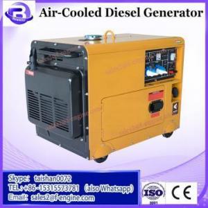 China 60dBA!!! Haiwe Air Cooled Electric Start 50/60Hz Single Phase Diesel Generator 5KW wholesale