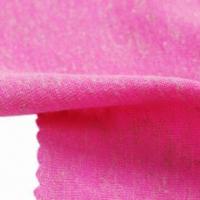 Neon Colored Jersey Fabric, Made of 80% Poly + 20% Linen with Wicking